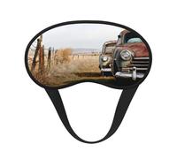 Antifaz para dormir con borde negro, con buen efecto de sombreado, es una opción ideal para viajes, meditación, etc