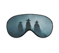 Antifaz para dormir con diseño de tres brujas de fantasía oscura para mujeres y hombres, correa ajustable, cubierta de ojos vendados, para viajes, yoga, siesta, trabajo