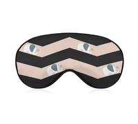 Antifaz para dormir con diseño geométrico de ondas de elefante, para hombres, mujeres, adolescentes, niños, para dormir por la noche, comodidad para viajes, yoga, siesta