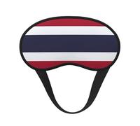 Antifaz para dormir con estampado de bandera de Tailandia para personas que duermen de lado, bonita máscara opaca para el hogar o viajes