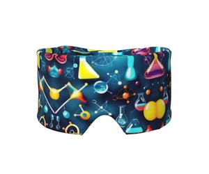 Antifaz para dormir con estampado de ciencia abstracta, suave y agradable a la piel, antifaz para dormir con bloqueo de luz para viajes, yoga y siesta