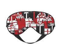 Antifaz para dormir con estampado de Feliz Navidad, para exteriores, interiores, viajes, camping, meditación, yoga, turno, trabajo, transpirable