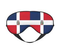 Antifaz para dormir con la bandera de República Dominicana, antifaz para dormir con bloqueo de luz, antifaz suave sin presión con correa elástica para el hogar, viajes, oficina, siesta, yoga.