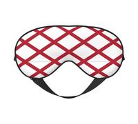 Antifaz para dormir con la bandera del estado de Alabama, cómodo para dormir, antifaz para dormir con bloqueo de luz y correa ajustable