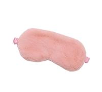 Antifaz para dormir con los ojos vendados de felpa suave, lindo amor, nube, cubierta de ojos, máscara de felpa para siesta, cubierta de ojos para la salud (rosa claro)