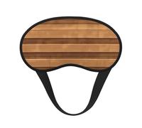 Antifaz para dormir con textura de color madera original, poliéster suave, antiluz, elegante, adecuado para hombres y mujeres, para el trabajo diario y viajes al aire libre.