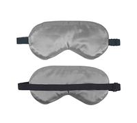 Antifaz Para Dormir Cubierta de sombra de ojos de la máscara de ojo de dormir cubierta de ojos portátiles suave Antifaz Para Dormir Mujer (Size : Grey)