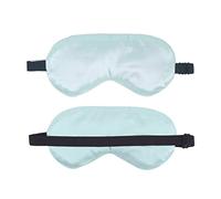Antifaz Para Dormir Cubierta de sombra de ojos de la máscara de ojo de dormir cubierta de ojos portátiles suave Antifaz Para Dormir Mujer (Size : Green)