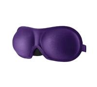 Antifaz para dormir de satén de seda, cómodo antifaz para dormir, cubierta de sombra de ojos, para relajarse, agrandar, parche para mujeres y hombres (morado, 4 unidades)