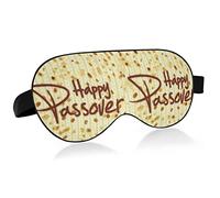 Antifaz para dormir de tela con diseño de ojo de pájaro de Happy Passover, con los ojos vendados, supersuave