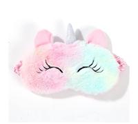 Antifaz Para Dormir Dibujos animados Unicornio Fiesta Anime Durmiente Máscara de dormir Niños Regalo Lindos Vendles Antifaz Para Dormir Mujer (Size : Light color)