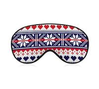 Antifaz para dormir diseño de pata de perro de colores lunares huesos blancos cómodo con los ojos vendados relajante con correa elástica ajustable suave y acogedora funda para ojos nocturnos para muje