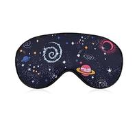 Antifaz para dormir diseño de pata de perro de colores lunares huesos blancos cómodo con los ojos vendados relajante con correa elástica ajustable suave y acogedora funda para ojos nocturnos para muje