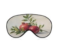 Antifaz para dormir, estilo vintage, granada, rústico, para cocina, arte de cocina, para mujeres y hombres, correa ajustable, cubierta de ojos vendados, para viajes, yoga, siesta, trabajo