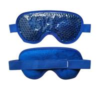 Antifaz Para Dormir Gel máscara for ojo dormido cuentas reutilizables for terapia fría caliente calmante relajante belleza belleza parche de ojo gafas de hielo durmiendo máscara for dormir(Blue)