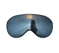 Antifaz para dormir, hermosa bruja caminando sobre el agua, máscara para dormir para mujeres y hombres, correa ajustable, cubierta de ojos vendados, para viajes, yoga, siesta, trabajo