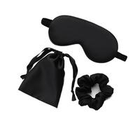 Antifaz Para Dormir Hombre Mascarilla for dormir for hombres y mujeres, con bolsa, diadema, suave, a la moda, for viajes, relajación, venda for los ojos, salud, seda, conjunto de funda antifaz for dor