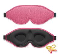 Antifaz para Dormir Innovador para Hombres y Mujeres,Frambuesa | Máscara con Diseño que Bloquea la luz y la Claridad 99.99%, para Dormir, Tomar una Siesta, Meditar, Descansar bien y Viajar