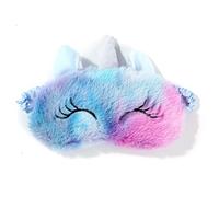 Antifaz Para Dormir Lindo Peluche Unicornio Blackout Mask Ojo Mascarilla Adolescente Estudiante de dibujos animados Durmiendo Vendedor de ojos Mascarilla Ojo Maseta Ojo Antifaz Para Dormir Mujer (Siz
