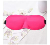 Antifaz Para Dormir Máscara de ojo de dormir 3D Gafas de viaje Rest Sopa de sombra Máscara cubierta Shade Eye Parche Paved Vendfold Antifaz Para Dormir Mujer (Size : Rose red)