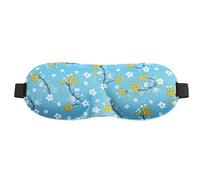 Antifaz Para Dormir Máscara de ojo de dormir 3D Gafas de viaje Rest Sopa de sombra Máscara cubierta Shade Eye Parche Paved Vendfold Antifaz Para Dormir Mujer (Size : Floral)