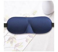 Antifaz Para Dormir Máscara de ojo de dormir 3D Gafas de viaje Rest Sopa de sombra Máscara cubierta Shade Eye Parche Paved Vendfold Antifaz Para Dormir Mujer (Size : Navy)