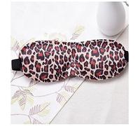 Antifaz Para Dormir Máscara de ojo de dormir 3D Gafas de viaje Rest Sopa de sombra Máscara cubierta Shade Eye Parche Paved Vendfold Antifaz Para Dormir Mujer(Leopard)