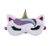 Antifaz Para Dormir Máscara for dormir 3D Dormir con los ojos con los ojos con los ojos de felpa suave con las máscaras del ojo de la cubierta del ojo Máscara de peluche de conejo EyePatch Nap de salu