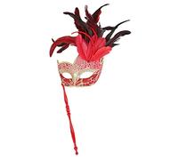 Antifaz Para Dormir Mascarada Máscara de boda Carnaval Partido Rendimiento Purple Disfraz Sex Dama Máscara Venecia Pluma Sexy Máscara de Halloween Antifaz Para Dormir Mujer (Size : B)