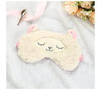 Antifaz Para Dormir Mascarilla de oveja de felpa for dormir Ojo con los ojos con los ojos Cubierta de vendaje Nube linda Sueño Sueño Noche Máscara for relajar la salud Mujeres hombres Antifaz Para Dor