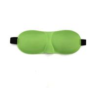 antifaz para dormir Mascarilla for dormir portátil, tridimensional, ligera, transpirable, for oficina, almuerzo, descanso, máscara especial for ojos, parche for ojos(Green)