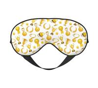 Antifaz para dormir para mujeres y hombres, certificado de trofeo, antifaz de viaje suave para dormir, máscara de dormir con hebilla ajustable, para mujeres y hombres, divertidas vendas para juegos de