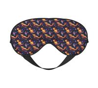 Antifaz para dormir para mujeres y hombres, hebilla ajustable, diseño de dinosaurio, llama, fantasía, máscara de viaje para dormir, máscara para dormir, cómodas vendas para mujeres y hombres
