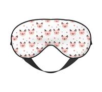 Antifaz para dormir para mujeres y hombres, lindo estampado de cerdo, hebilla ajustable, máscara de viaje para dormir, máscara de dormir, máscara de dormir cómoda para mujeres y hombres, divertidas