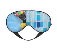 Antifaz para dormir para mujeres y hombres, máscara de ojos suave de viaje para dormir con hebilla ajustable para mujeres y hombres, divertidas vendas para juegos de fiesta