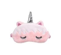 Antifaz Para Dormir PC 1 Mascarilla de ojos de unicornio de dibujos animados Variedad de la máscara de sueño con máscara de sombra de ojos de peluche Máscara de sombra de ojos Adecuado for viajes Casa