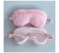 Antifaz Para Dormir Peluche Mascarilla de ojo de sueño Mascarilla Durmiente Máscaras de dormir Noche Sombra de ojos 3D Dibujos animados Ojo Cubierta de sombra Patch Soft Vendfold Travel Sap Snow Sebas