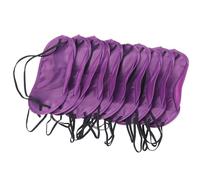 Antifaz para Dormir Seda 10 Uds cubierta de ojos seda imitada antifaz for dormir máscaras acolchadas parche sombra mujeres hombres venda for los viaje Sleepmasker para dormir toda la noche(Eyeshade)