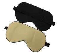 Antifaz para Dormir Seda Antifaz for dormir de seda morera Natural, 1 unidad, venda suave for los ojos for adultos, cubierta for, banda elástica for para dormir toda la noche(Champagne,1pc)