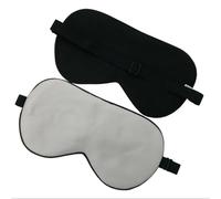 Antifaz para Dormir Seda Antifaz for dormir de seda pura, cubierta for ojos calidad, sombra suave con los vendados, ayuda for relajarse viaje ajustable para dormir toda la noche(Beige)