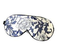 Antifaz para Dormir Seda Mascarilla for dormir de seda Natural, mascarilla for suave, parche for ojos, visera transpirable, vendaje for en los for para dormir toda la noche(Flower)