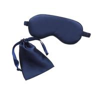 Antifaz para Dormir Seda Sombra de ojos doble cara seda pura, mascarilla for dormir, parche for los, vendas for, protección for la salud del sueño, luz(With A Bag-06)