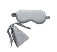 Antifaz para Dormir Seda Sombra de ojos doble cara seda pura, mascarilla for dormir, parche for los, vendas for, protección for la salud del sueño, luz(With A Bag-04)