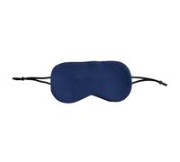 Antifaz para Dormir Seda Summer Thin Eye Mask Adult Soft Blindfold Smooth Eyeshade For Sleeping Travel Yoga Elastic Band para dormir toda la noche(Dark Blue,2pcs)