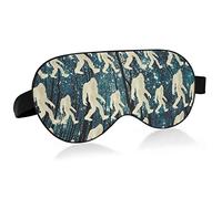 Antifaz para dormir unisex Bigfoot Hide Seek Night Sleeping Mask Cómoda cubierta para sombra de ojos para dormir