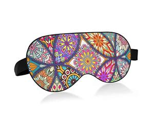 Antifaz para dormir unisex Cocolorful Mandalas Night Sleeping Mask Cómoda cubierta para sombra de ojos para dormir