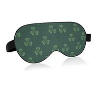 Antifaz para dormir unisex Green st Patrick Clover Night Sleeping Mask Cómodo Eye Sleep Shade Cover
