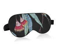Antifaz para dormir unisex Koala Love Eucalyptus Leaves Flowers Night Sleeping Mask Cómodo Eye Sleep Shade Cover