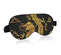 Antifaz para dormir unisex Royal Nobility Gold Dragon Night Sleeping Mask Cómodo Eye Sleep Shade Cover