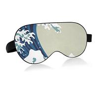 Antifaz para dormir unisex Ukiyo e Japanese Big Wave Art Night Sleeping Mask Cómodo Eye Sleep Shade Cover